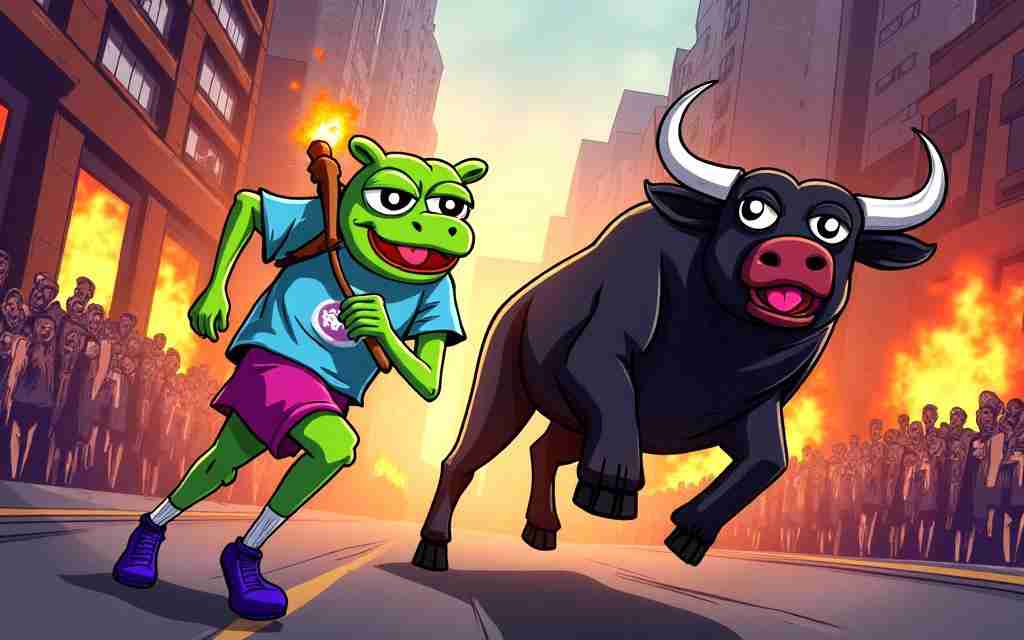 数以百万计的短裤被清算，因为放屁币爆炸更高，它可以撕成月球还是只留出气味？